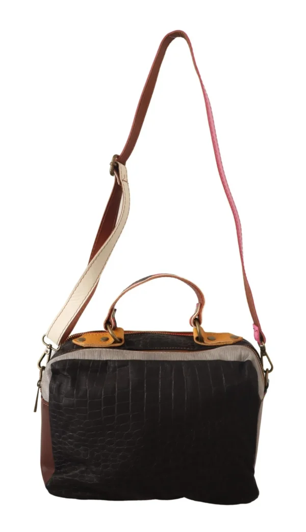 EBARRITO Women's Chic Multicolor Leather Shoulder Bag