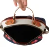 EBARRITO Women's Chic Multicolor Leather Shoulder Bag