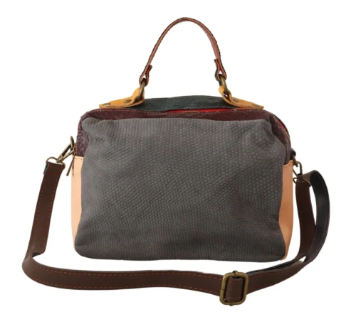 EBARRITO Women's Chic Multicolor Leather Shoulder Bag