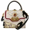 Dolce & Gabbana Women's Multicolor Elegance Shoulder Bag with Gold Details