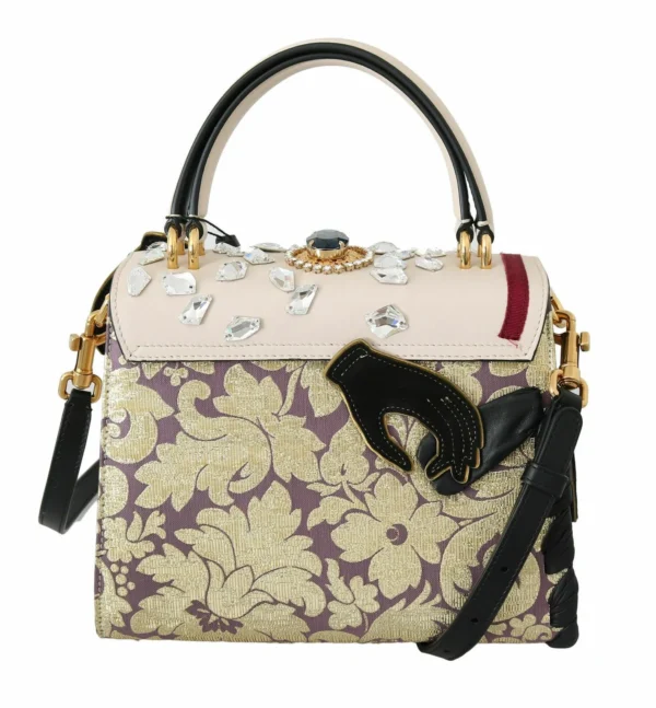Dolce & Gabbana Women's Multicolor Elegance Shoulder Bag with Gold Details