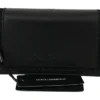 Dolce & Gabbana Women's Elegant Black Leather Shoulder Messenger Bag