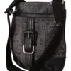 WAYFARER Women's Chic Gray Fabric Crossbody Bag