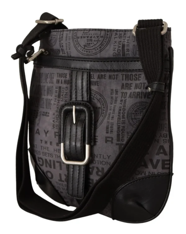WAYFARER Women's Chic Gray Fabric Crossbody Bag