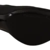 Dolce & Gabbana Women's Elegant Black Silk Blend Slingback Pumps