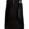 Dolce & Gabbana Women's Elegant Black Silk Blend Slingback Pumps