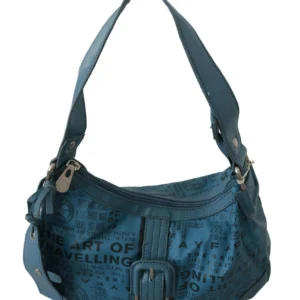 EBARRITO Women's Chic Multicolor Leather Tote with Gold Accents