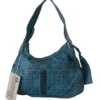 WAYFARER Women's Chic Blue Fabric Shoulder Bag - Perfect for Everyday Elegance