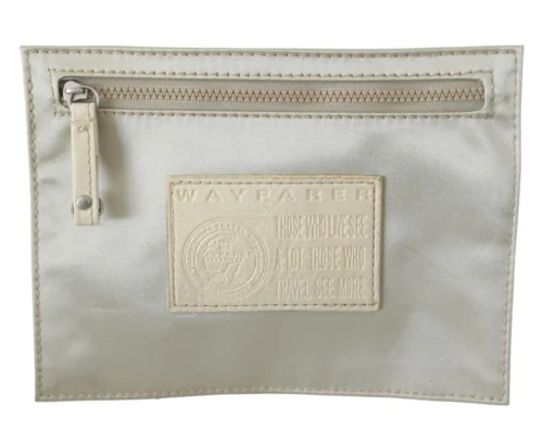 WAYFARER Women's Elegant White Fabric Coin Wallet