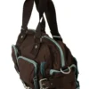 WAYFARER Women's Elegant Duffel Travel Bag in Earthy Brown