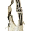 WAYFARER Women's Chic White Fabric Shoulder Bag - Perfect for Any Occasion