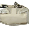 WAYFARER Women's Chic White Fabric Shoulder Bag - Perfect for Any Occasion