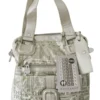 WAYFARER Women's Chic White Fabric Shoulder Bag