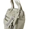 WAYFARER Women's Chic White Fabric Shoulder Bag