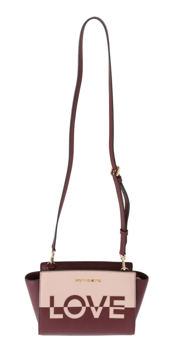 Michael Kors Women's Elegant Bordeaux Selma Shoulder Bag