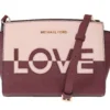 Michael Kors Women's Elegant Bordeaux Selma Shoulder Bag
