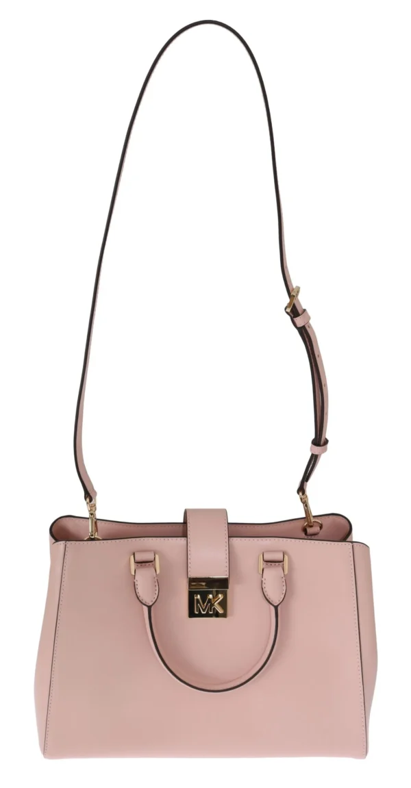 Michael Kors Women's Elegant Pink Leather Shoulder Bag