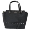 Kate Spade Women's Elegant Black Leather Small Hadlee Shoulder Bag
