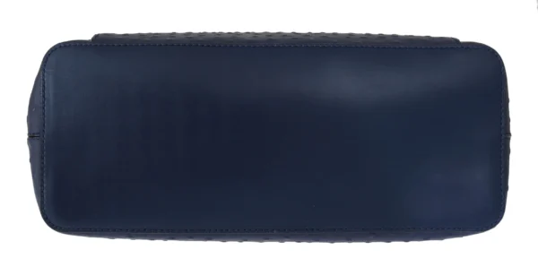 Kate Spade Women's Elegant Ostrich Leather Handbag in Blue