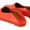 Chloé Women's Elegant Orange Leather Flat Shoes