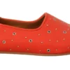 Chloé Women's Elegant Orange Leather Flat Shoes