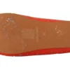 Chloé Women's Elegant Orange Leather Flat Shoes