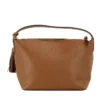 Tory Burch Women's Thea Small Moose Pebbled Leather Slouchy Shoulder Handbag