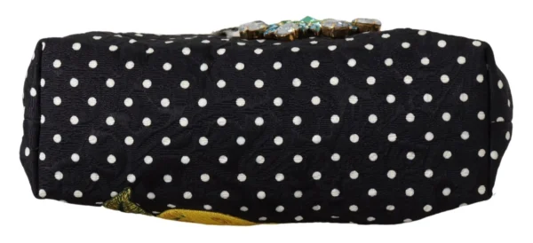 Dolce & Gabbana Women's Elegant Floral & Polka Dot Evening Clutch