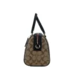 COACH Women's Disney Villain Patches Signature Coated Canvas Rowan Satchel Bag