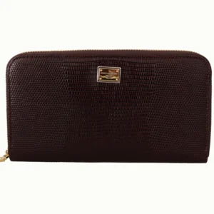 Dolce & Gabbana Women's Elegant Trifold Leather Multi Kit Accessory
