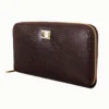 Dolce & Gabbana Women's Elegant Bordeaux Leather Continental Wallet