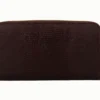 Dolce & Gabbana Women's Elegant Bordeaux Leather Continental Wallet