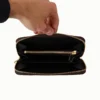 Dolce & Gabbana Women's Elegant Bordeaux Leather Continental Wallet