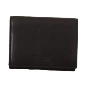Dolce & Gabbana Women's Elegant Trifold Leather Multi Kit Accessory