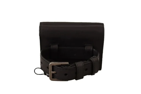 Dolce & Gabbana Women's Elegant Trifold Leather Multi Kit Accessory