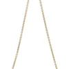 Dolce & Gabbana Women's Stunning Peach Clutch with Gold Chain