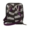 Dolce & Gabbana Women's Elegant Purple Leather Bifold Wallet with Strap
