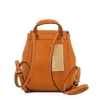 Michael Kors Women's Phoebe XS Honeycomb Smooth Leather Flap Drawstring Backpack
