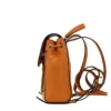 Michael Kors Women's Phoebe XS Honeycomb Smooth Leather Flap Drawstring Backpack