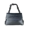 Plein Sport Women's Sleek Black Sports Handbag with Logo