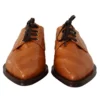 Dolce & Gabbana Women's Elegant Eel Leather Lace-Up Formal Flats