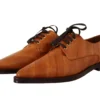 Dolce & Gabbana Women's Elegant Eel Leather Lace-Up Formal Flats