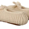 Dolce & Gabbana Women's Chic Wool Knit Ballerina Flats