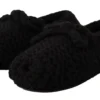 Dolce & Gabbana Women's Elegant Black Wool Knit Ballet Flats