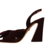 Dolce & Gabbana Women's Elegant Purple Suede Heels Sandals