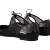 Dolce & Gabbana Women's Elegant Pointed Toe Lace-Up Ballerina Flats
