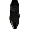 Dolce & Gabbana Women's Elegant Pointed Toe Lace-Up Ballerina Flats