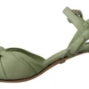 Dolce & Gabbana Women's Elegant Aqua Green Ankle Strap Crystal Sandals