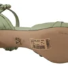 Dolce & Gabbana Women's Elegant Aqua Green Ankle Strap Crystal Sandals