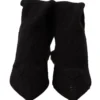 Dolce & Gabbana Women's Elegant Black Stretch Socks Boots